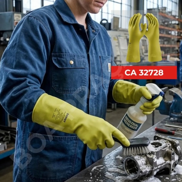 Luva De Látex Silver Amarela Ca 32728-27dc8806-5308-4b0d-bb08-4b9b7c29c244