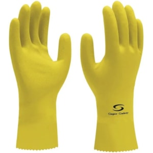 Luva De Latex Silver Amarela Ca 33332