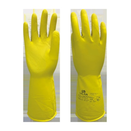 Luva De Latex Silver Amarela Gg Ca 41037