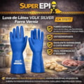 Luva De Látex Silver Slim Azul Ca 37277-81fcc43a-25db-429a-893d-d5c4c58524ab