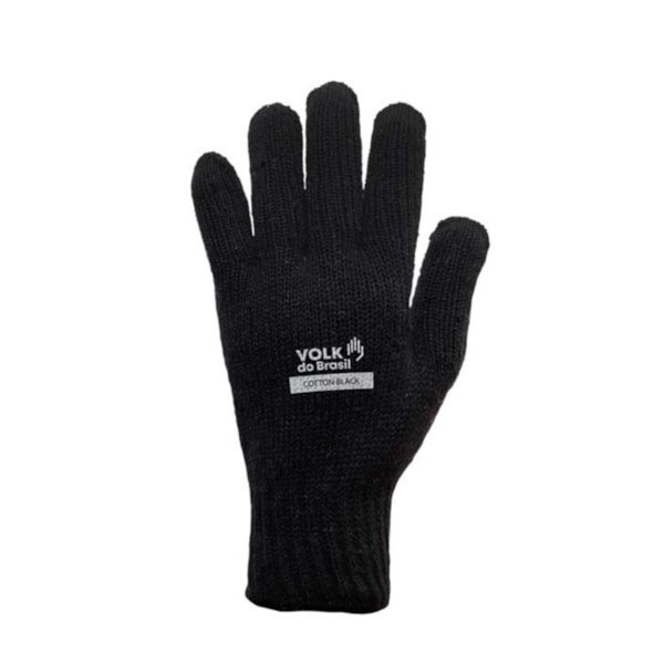 Luva De Malha 3 Fios Cotton Volk Preta Tamanho Unico Sem Pigmento Ca 36348-208a77f9-c786-4240-8860-4f6b7225310d