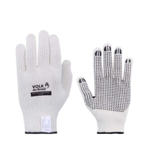 Luva De Malha 4 Fios Cotton Volk Cru Pigmentada Ca 30521