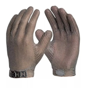 Luva De Malha De Aço Galvanizada G Ca 6257