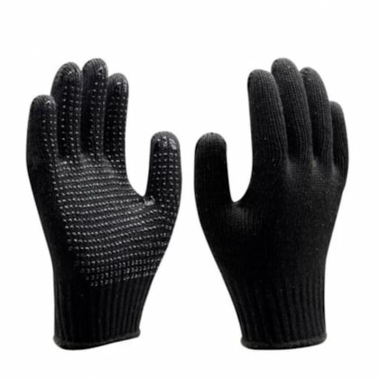 Luva De Malha Pigmentada Preta Ca 31911
