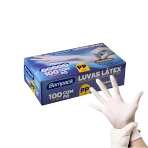 Luva De Procedimento Em Látex Com Pó Ca 38661 / 47470