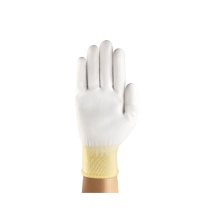 Luva de Proteção Alta Resistência à Abrasão Pu Branca Edge 48-125 Ca 31928 Ansell