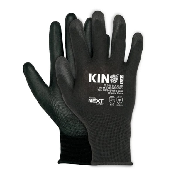 Luva de Proteção com Banho PU Kino Tato Ref. 25000 Ca 51313-fde4048e-ac82-4718-a766-f7e4e4a03e0f