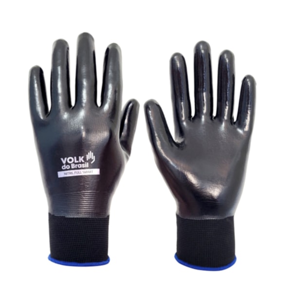 Luva De Proteção Com Banho Total Nitril Full Smart Ca 46787 Volk-35a36343-1d7c-41fd-9de9-c6dbb581a961
