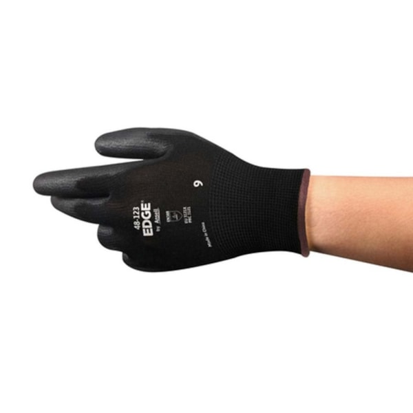 Luva de Proteção De Pu Preta Edge 48-123 Ca 45830 Ansell-f8b3433b-df21-4f42-b542-8547e36f6608