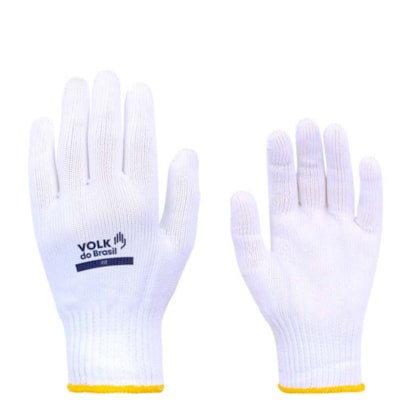 Luva De Proteção Em Helanca Branca Ca 27946 Volk