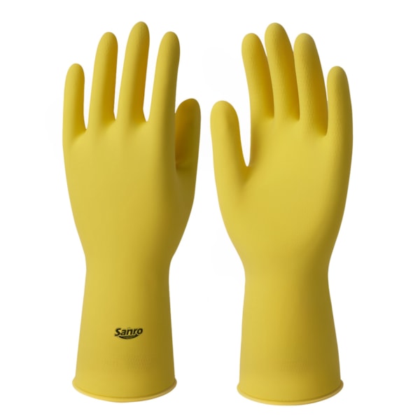 Luva De Proteção Em Latex Amarela Ligth Ca 43301 Sanro-7b0a76cb-958a-4dc0-9415-532614d20682