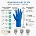 Luva de proteção em látex azul Silver Puraguard Ca 50935 Next Safety-9d8340fb-609c-4026-a6d9-64700470fda2