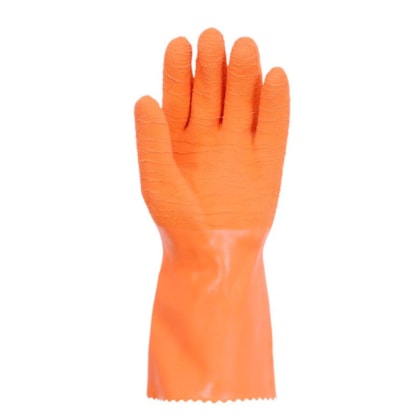 Luva De Proteção Em Latex Corrugada Adere Ca 40174