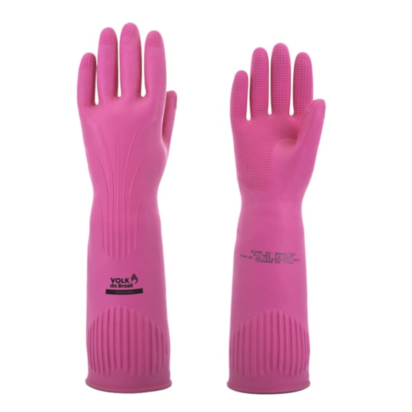 Luva De Proteção Em Latex Ranhurada Rosa Ca 36368 Volk-4cb49826-3c96-4c89-8879-815c0aefd56c