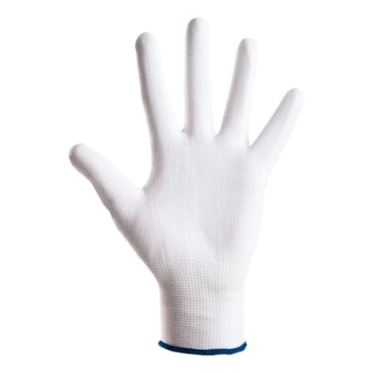 Luva de proteção em nylon branca Flextáctil DA-12100 Ca 29014 Danny