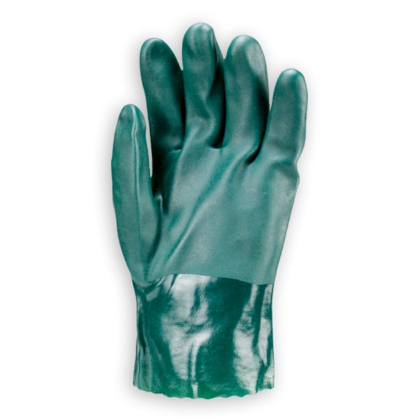 Luva de proteção em PVC verde com forro 27cm CA 21420 Kalipso tamanho 9,5 (G)-5b406fe9-b170-4588-9363-047216e7405f