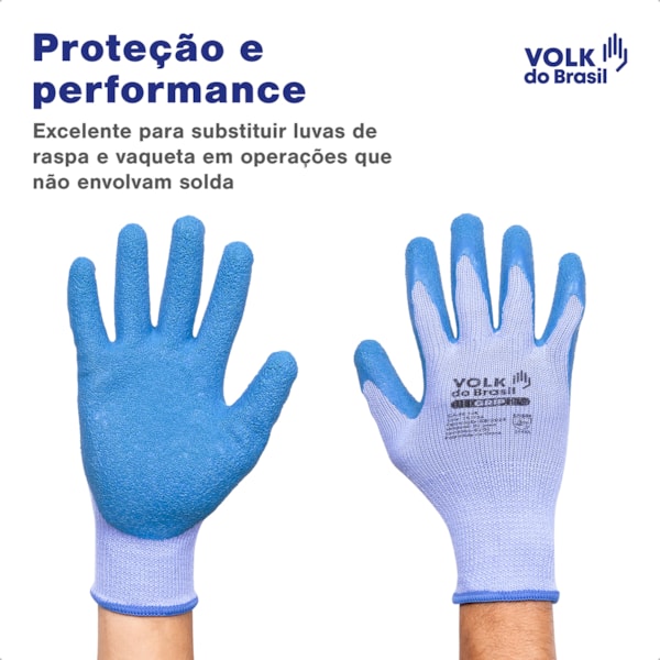 Luva de proteção Grip Ca 18007 Volk-a4e3b38a-61c4-42e2-ac12-742d4a11e8a2