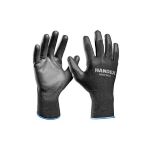 Luva de Proteção Hand Tátil Preta Ca 41628 Handex