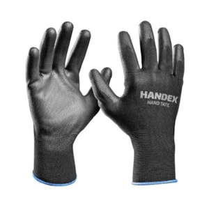 Luva de Proteção Hand Tátil Preta Ca 41628 Handex