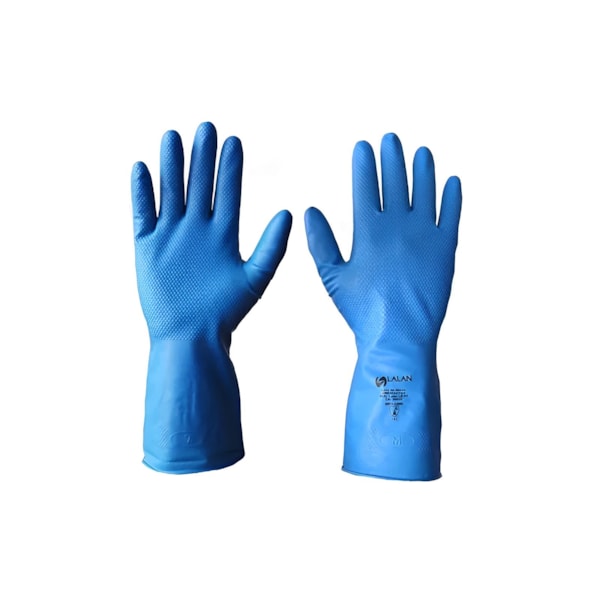 Luva De Proteção Nitrilica Ambidestra Azul Ca 39620-3be5cded-422a-404b-a274-beac6448100d