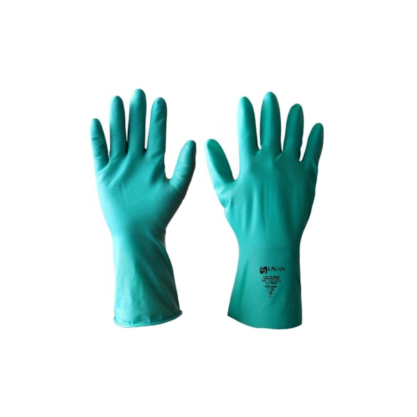 Luva De Proteção Nitrilica Ambidestra Verde Ca 39620 Lalan-4ad7243f-ac34-41dc-bd70-e64cd5c63398