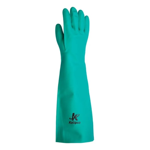 Luva de proteção nitrílica Ka 15 46 cm Ca 27598 Kalipso cor verde-c5b4c202-c343-4d60-8605-42f49865b585