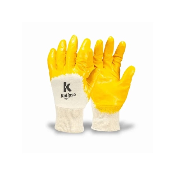 Luva de proteção nitrílica Ka 20 Ca 35953 Kalipso amarela-34756429-7323-4d73-a6af-10539474089b