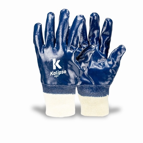 Luva de proteção nitrílica Ka 30 Ca 35954 Kalipso cor azul-91b91674-6f0f-4d6c-99d9-9ee308e05243