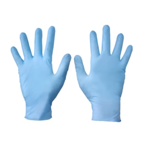 Luva De Proteção Nitrilica Sem Pó Ambidestra Ca 19520 Supermax