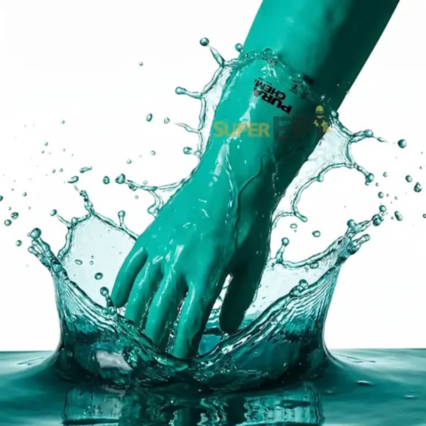 Luva de proteção nitrílica verde Purachem Longa Premium ref. 11400 Ca 51128 Next Safety-3e990216-6416-44b5-a912-750b3cc7179b