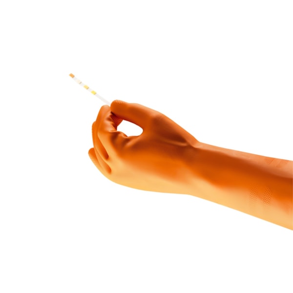 Luva de Proteção Química Látex Borracha Laranja AlphaTec Heavy 87-208 Ca 12869 Ansell-35ea595b-0299-4ab3-908f-1dd962c2e01e
