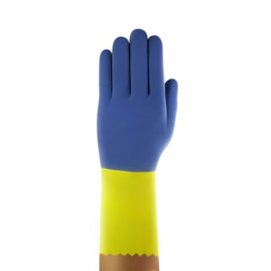 Luva de Proteção Química Látex e Neoprene AlphaTec 87-224 Ca 12872 Ansell