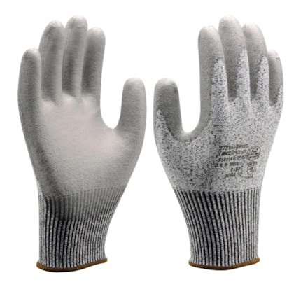 Luva de proteção resistente à corte 1008 PU Ca 32036 Super Safety