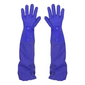 Luva De Pvc Azul 30+36 Cm Ca 36581