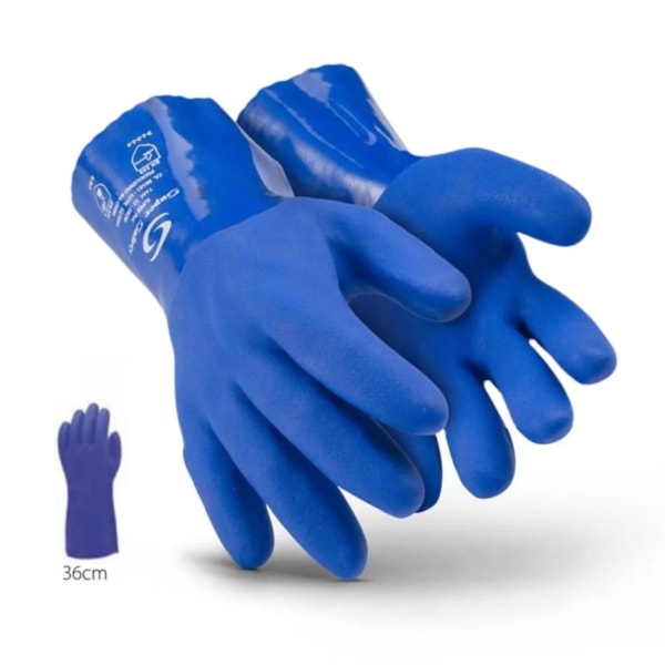Luva De Pvc Azul 36 Cm Ca 36581-62743751-f107-4519-ac36-4e0aa06473b9