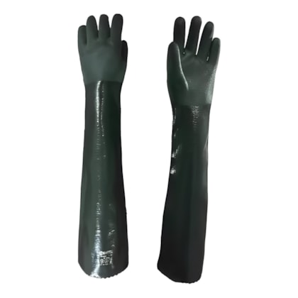 Luva De Pvc Com Palma Aspera 70cm