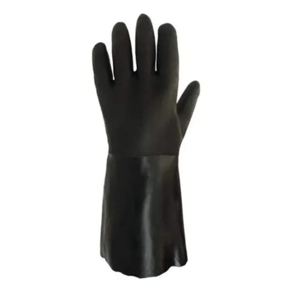 Luva De Pvc Forrada Petronit Preta 27 Cm Ca 16397 Da 12210-aa260330-c601-473c-8400-0b065f012976