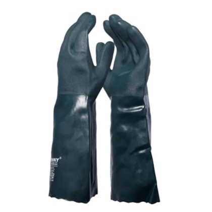 Luva De PVC Forrada Petronit Verde 35cm G Ca 40304