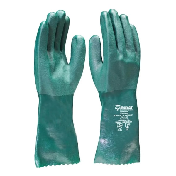 Luva De Pvc Verde 36 Cm Tam 9,5 Ca 36581-943ab38f-2ce8-48ba-92bc-d4d4c2de96f3