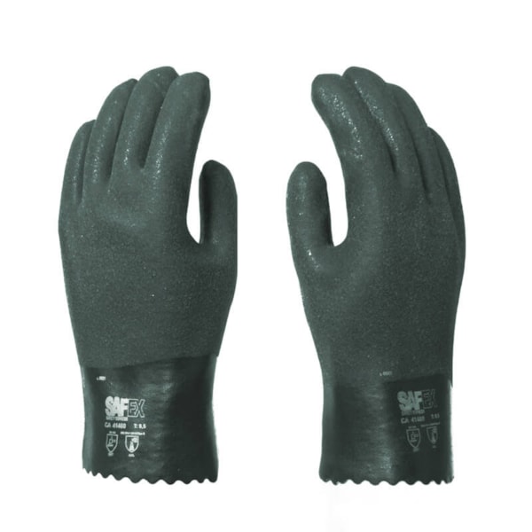 Luva De PVC Verde Forrada 26 Cm Ca 49057-34345af2-e011-4121-b889-0d43760ed53a