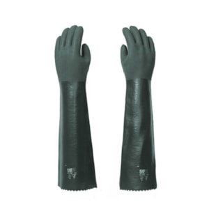 Luva De Pvc Verde Forrada 56 Cm Ca 49057