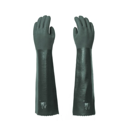 Luva De Pvc Verde Forrada 56 Cm Ca 49057