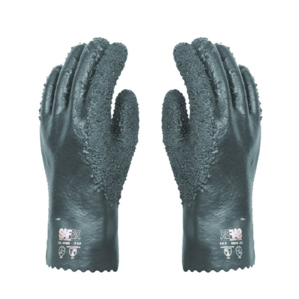 Luva De Pvc Verde Forrada Granulada 26 Cm Ca 42320-4e821148-9ba8-4fde-a27e-44ba2e7f6da2