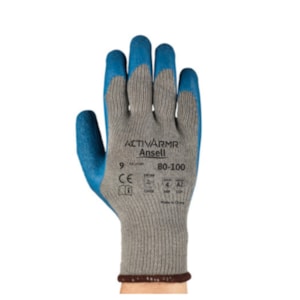 Luva De Segurança Em Malha Com Banho Em Latex 80-100 Ca 12509 Ansell