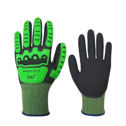 Luva De Segurança Impacto Cut 2 Ca 42941 Volk