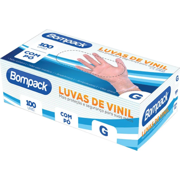 Luva De Vinil Com Po Ca 39386 M-bde0df0b-2113-4486-b19b-1fc178081085