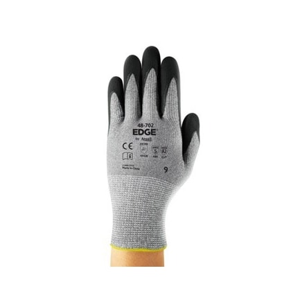 Luva Edge Resistente A Corte Banho Nitirlico 48-702 Ca 33860 Ansell