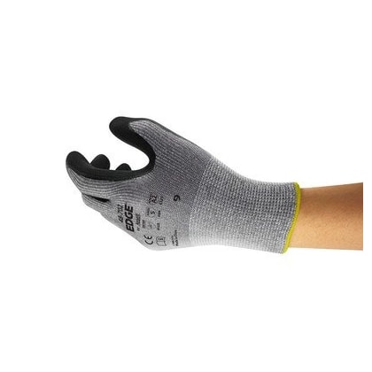 Luva Edge Resistente A Corte Banho Nitirlico 48-702 Ca 33860 Ansell