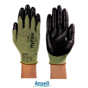 Luva Em Kevlar Palma Borracha Nitrilica Hyflex 11-550 Ca 43804