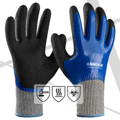 Luva Hand Cut Oil Full Ca 49945 Handex